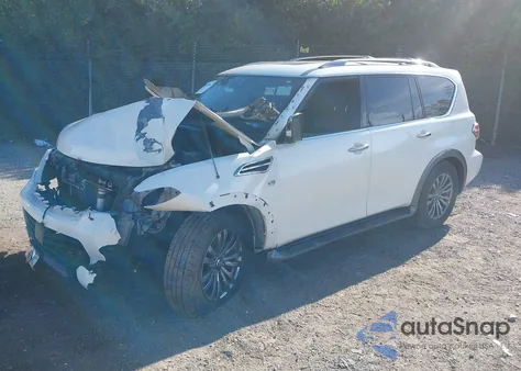 2018 Nissan Armada Platinum from USA, damaged, VIN JN8AY2NE5J9734535